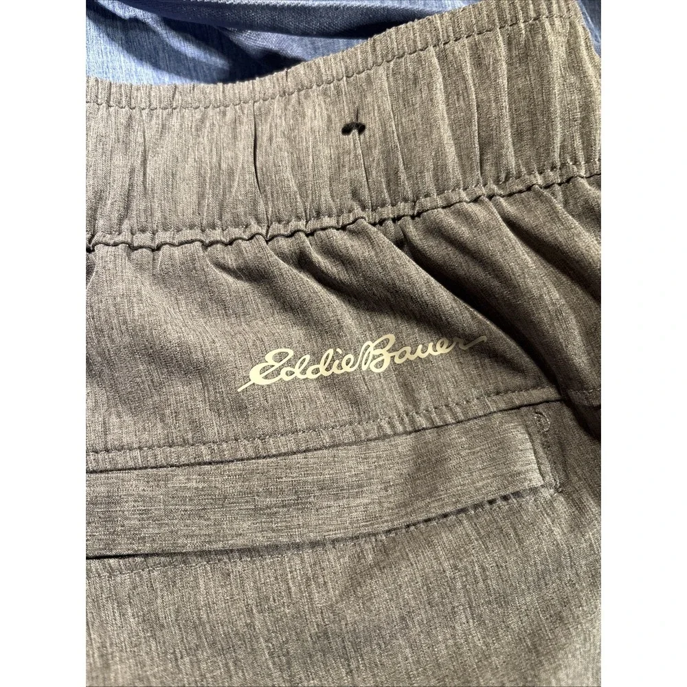 Lot Of Two Men's Sz XL Eddie Bauer Swim Shorts Unlined‎ Blue And Gray